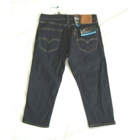 New W/ Tag Women's Levis 505 Regular Cropped Stretch Cool Jean Size 30 - Picture 3 of 11